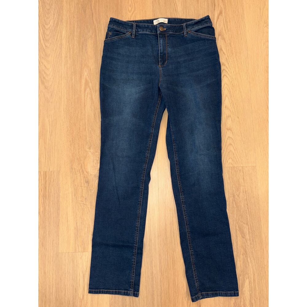 J. Jill tried & true fit denim slim leg womens size 10